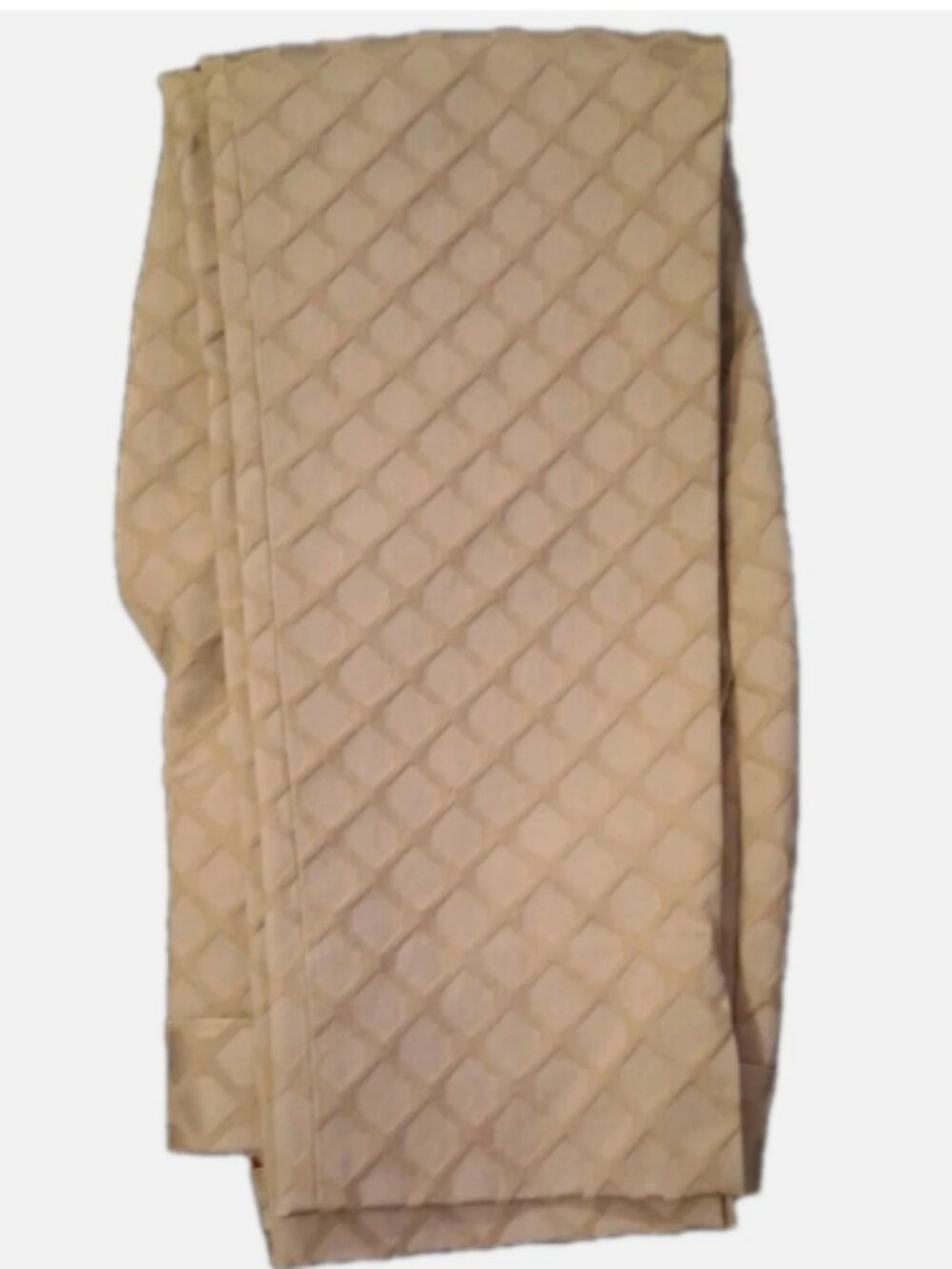 Banana Republic Camden Jacquard Beige Ankle Pant Size 4 Diamond Mid Rise - Picture 9 of 16